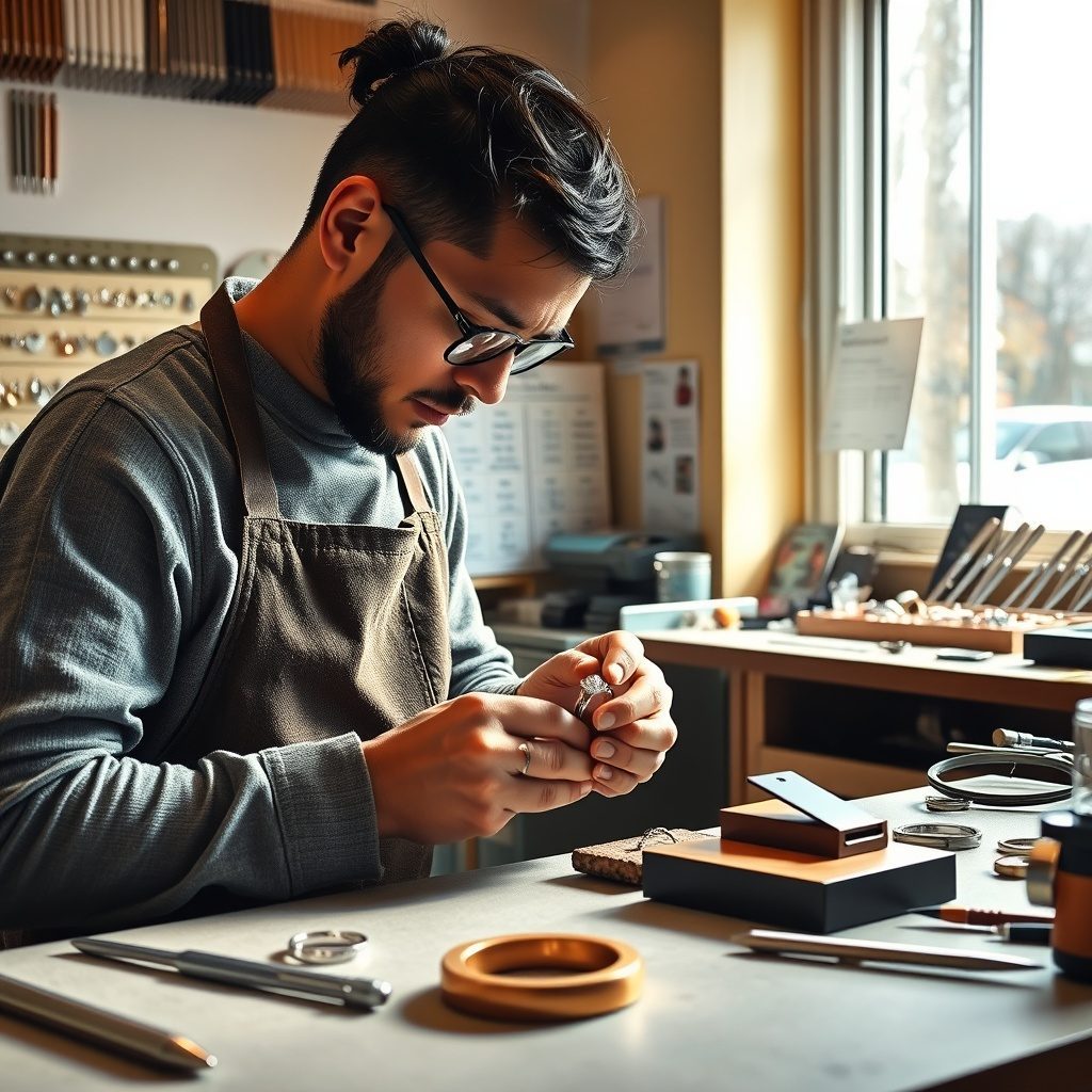 Custom ring design process