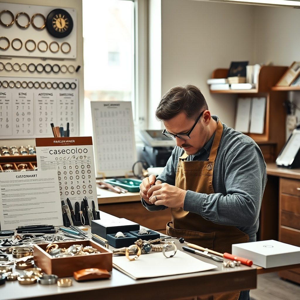 Custom ring design at Jewelset